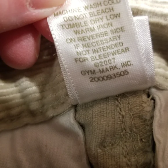 2007 vguc Janie and Jack 2T corduroy pants adjustable waist - Picture 5 of 11